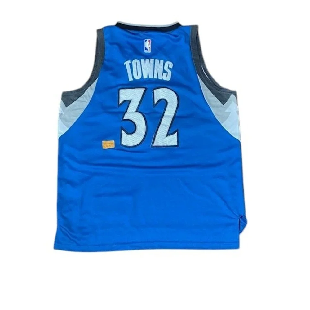 Karl Anthony Towns Minnesota Timberwolves Adidas Basketball Jersey Mens‎ SMALL